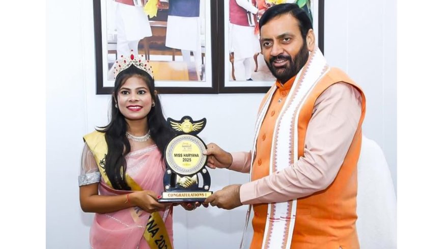 Renu Chauhan Crowned Imperial Glitz Miss Haryana 2025: A Journey of Strength, Dreams, and Determination