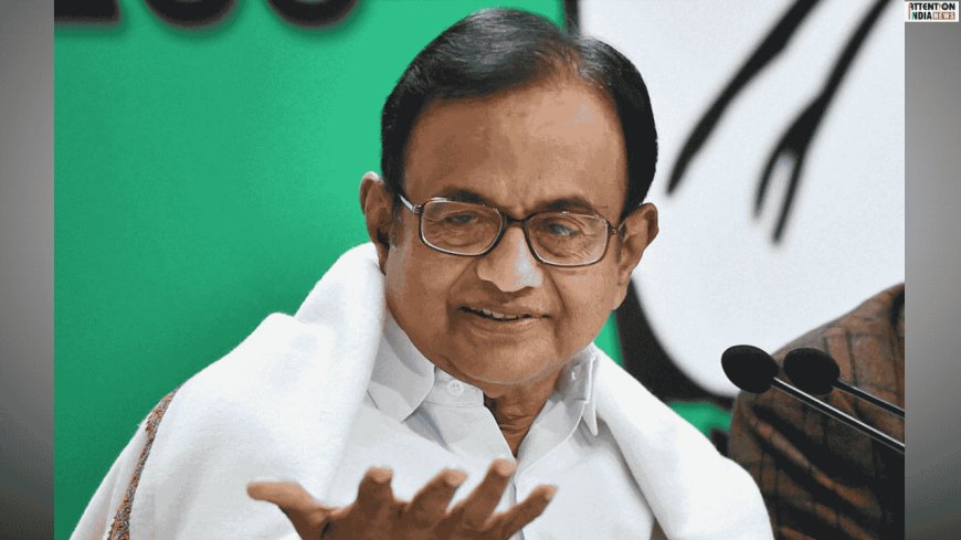 Chidambaram Says US Pressure Stopped India From Retaliating After 26/11; BJP Slams His Remark
