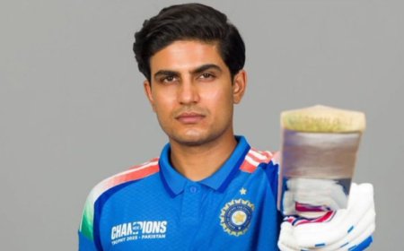 Shubman Gill Replaces Rohit Sharma as India’s ODI Captain Ahead of Australia Series