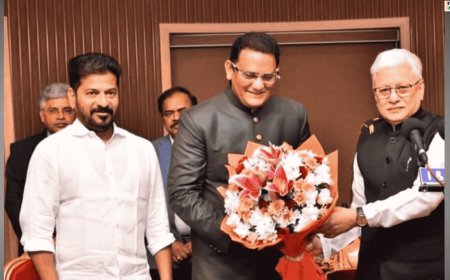 Md. Azharuddin Takes Oath as Telangana Minister, Marks New Chapter in Politics and Congress Strategy