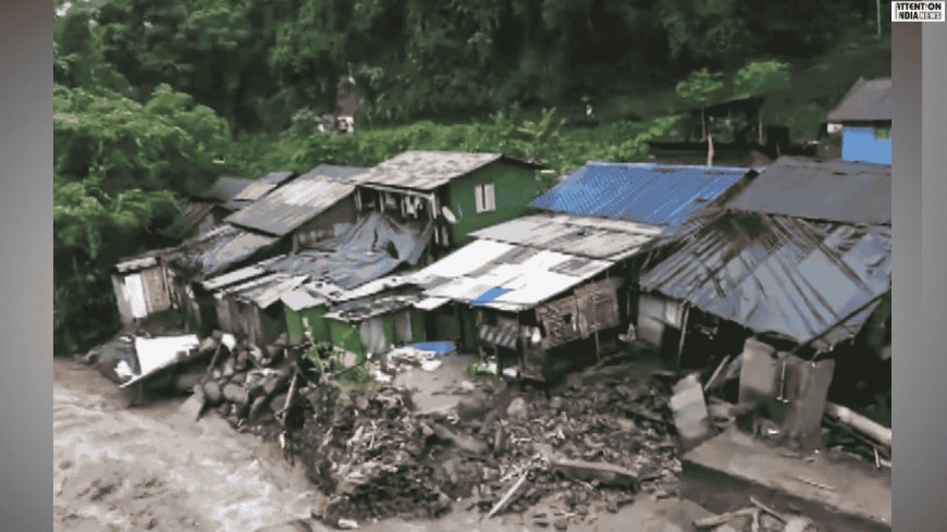Heavy rains trigger landslides in North Bengal & Sikkim: 14 dead, bridges collapse, villages cut off, rescue underway