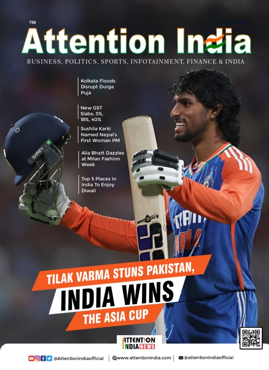 Attention India E-Magazine : October 2025