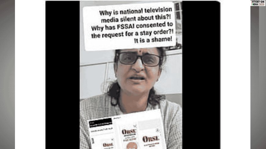 Delhi HC Stays FSSAI’s ORS Ban; Dr Sivaranjani’s 8-Year Fight Sparks Debate on Misuse of Medical Labels
