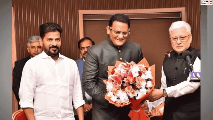 Md. Azharuddin Takes Oath as Telangana Minister, Marks New Chapter in Politics and Congress Strategy
