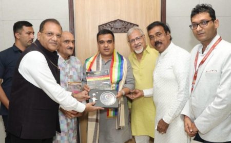 JISO Foundation Chairman Mr. Suresh Punamiya and his team had a special meeting with Gujarat Deputy Chief Minister Mr. Harsh Sanghvi