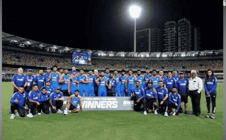 Rain washes out final T20I at Gabba; India clinch series 2-1, extend unbeaten T20 streak in Australia