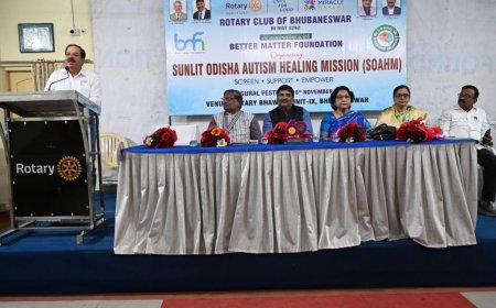 Rotary Club Launches “Sunlit Odisha Autism Healing Mission” to Empower Neurodivergent Children and Families