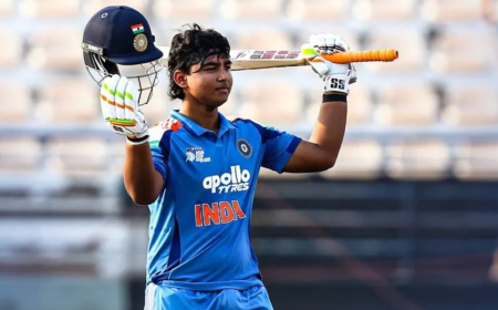 Young Star Vaibhav Suryavanshi Upset After India A Lose Crucial Super Over Battle