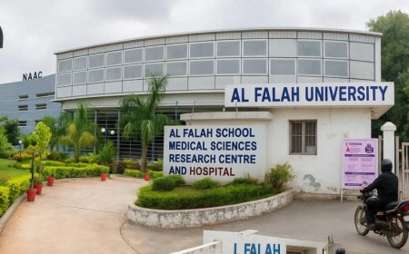 Parents Gather at Al-Falah University Seeking Clarity on MBBS Students’ Future Today