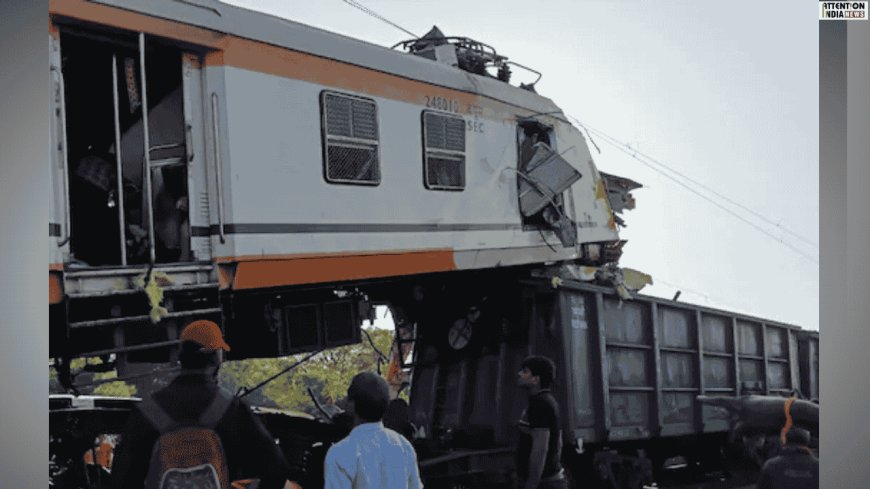 Chhattisgarh Train Collision Kills 8, Injures Several; Rescue Ops and CRS Probe Underway Near Bilaspur