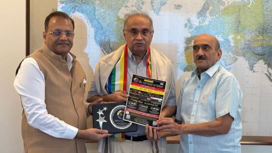 Jiso Foundation team for Jain unity had a special meeting with Mr. Samvegalalbhai, President of Anandji Kalyanji Trust