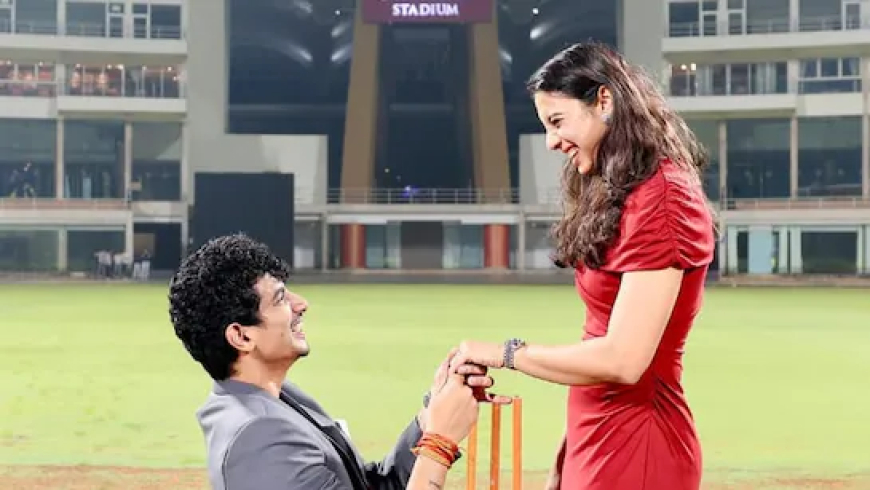 Smriti Mandhana Proposal Video: Palash Muchchal’s Gesture at DY Patil Stadium Wins Hearts Online