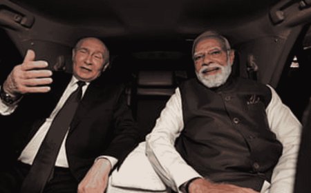 PM Modi warmly welcomes President Putin to New Delhi for historic 2-day India-Russia state visit