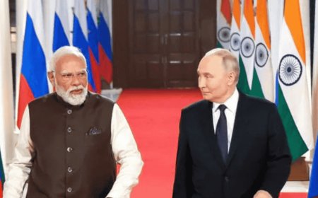 Putin’s New Delhi Visit Reinforces India-Russia Alliance Amid Western Sanctions