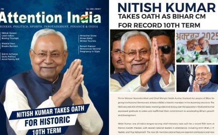 Attention India E-Magazine : November 2025