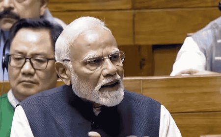 Parliament Debates 150th Anniversary of Vande Mataram: PM Modi and Congress Leaders Clash Over Historical Legacy and National Unity
