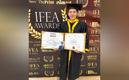 Poet And Novelist Sankha Subhra Devbarman Receives Honorary Doctorate