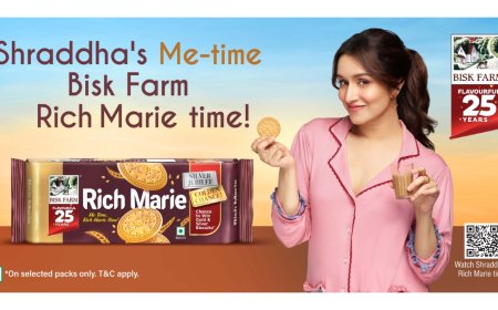 Shraddha Kapoor celebrates ‘Me Time’ with a heartwarming chai break in Bisk Farm’s latest campaign