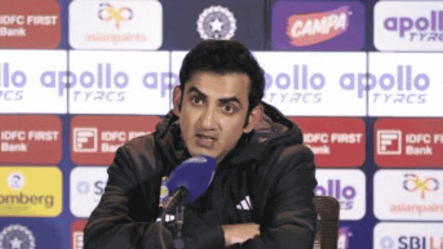 Gautam Gambhir Defends Coaching Role Amid Test Struggles and IPL Owner’s Comments