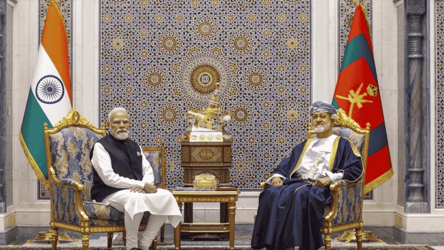 PM Modi Strengthens India-Oman Ties in Muscat: CEPA Signed, Awards Conferred, Innovation Hubs Proposed in Historic 70-Year Milestone Visit