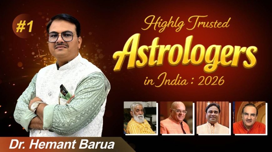 Introducing Highly Trusted Astrologers in India 2026 – FT. Dr. Hemant Barua and Others