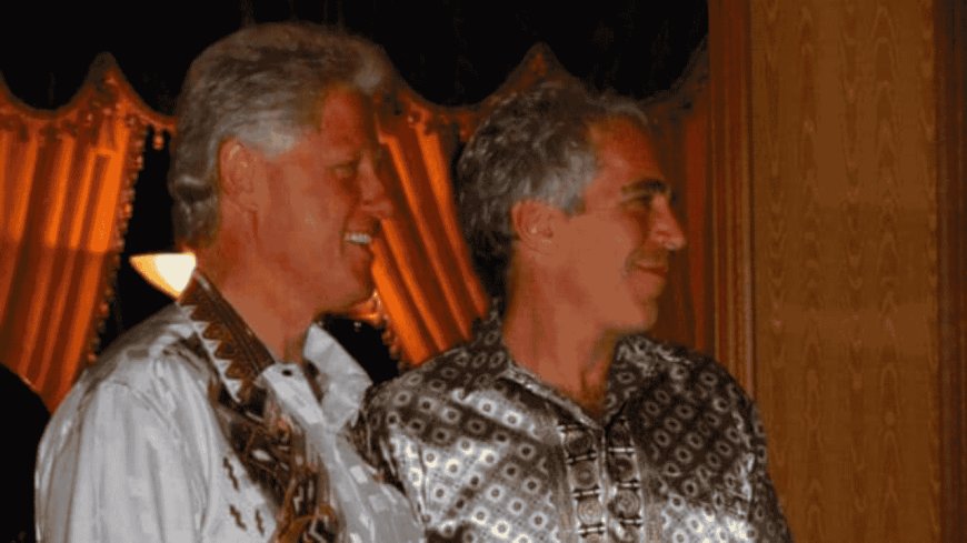 Epstein Files Shock: Clinton in Intimate Photos with Redacted Women, Poolside with Maxwell