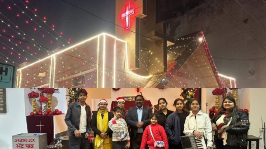 Celebrating Christmas at the Historic Baptist Church in Karol Bagh