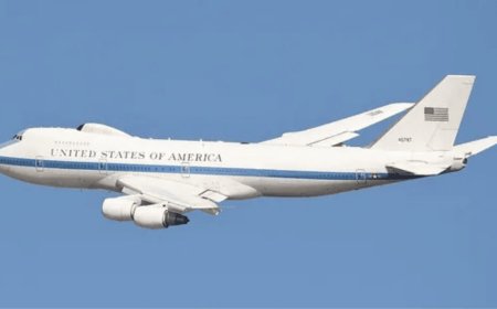 Doomsday Plane Takes Off: Boeing E-4B Sparks Nuclear Fears Amid Global Tensions