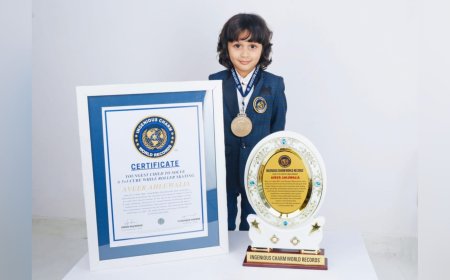 Mumbai’s Young Prodigy Aveer Ahluwalia Creates World Record Under Ingenious Charm World Records