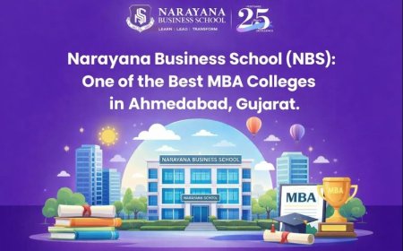 Narayana Business School (NBS) One of the Best MBA Colleges in Ahmedabad, Gujarat.