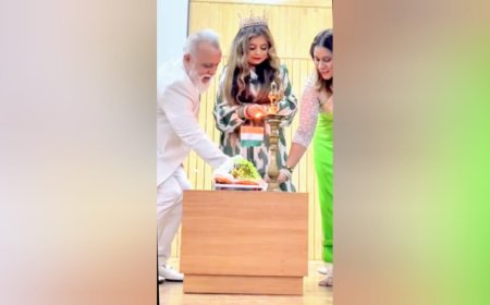 Rise of Sunrise Splendid Beauty Queen Ms Haryana Pooja Nangia while Showing Legacy of Her Rooted Indian Values to the Entire World