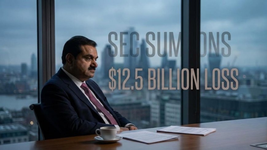 Adani Group Faces $12.5 Billion Loss as SEC Seeks Court Nod for Summons