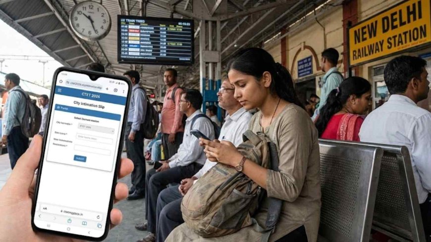 CTET 2026 City Intimation Slip Out: Know Your Exam City Quickly