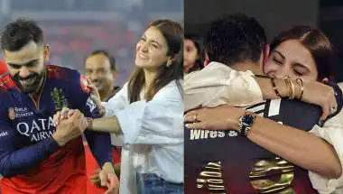 Virat Kohli Hugs Anushka After RCB Enters IPL 2026 Final