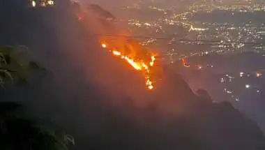 IAF Choppers Deployed as Massive Fire Engulfs Kasauli Forest