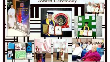 Pt. Murari Lal Sharma Honored with Honorary Doctorate for Contributions to Vedic Knowledge and Social Service