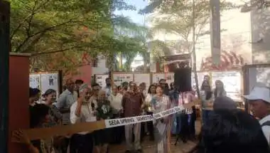 1500 models displayed at Spring 2026 Semester End Exhibition organized by School of Environmental Design and Architecture (SEDA), Navrachana University, Vadodara
