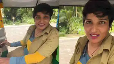 Woman Quits IT Job Due to Stress, Earns ₹60,000 Driving Auto