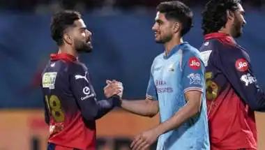 RCB Bowlers Shine as GT Post 155/8 in IPL 2026 Final
