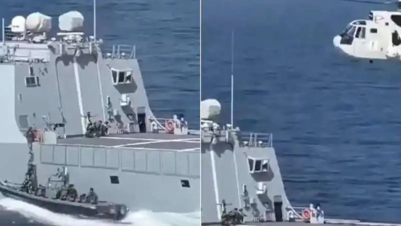 Indian Vessel Receives Aid from Pakistan Navy in Arabian Sea Breakdown