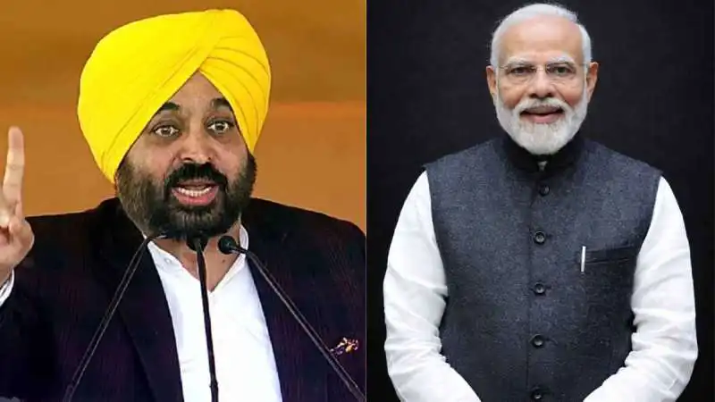 Punjab CM Bhagwant Mann Slams PM Modi Over Foreign Travel Remark