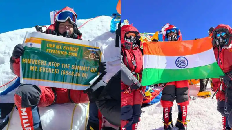 ITBP All-Women Team Makes History by Conquering Mount Everest