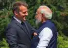Emmanuel Macron’s Hindi Farewell Message to Modi Wins Hearts