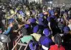 Heavy Police Deployment Amid Nihang Sikh Uttarakhand Border Protest