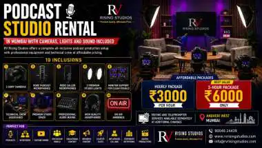 Affordable Podcast Studio in Andheri West Starts at ₹3,000