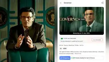Manoj Bajpayee’s Governor Trends on BookMyShow Before Release