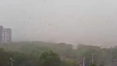 Delhi Dust Storm: 92 kmph Winds Trigger Red Alert Across City