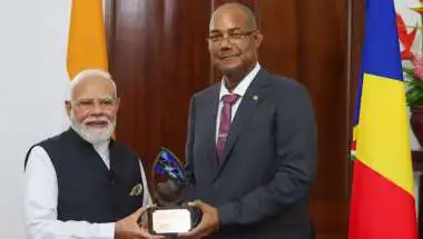 PM Modi Conferred Seychelles' Highest Environmental Honour