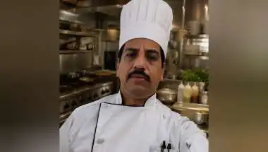 Chef Narendra Singh’s Signature Dish Royal Dum Coconut Prawns with Saffron-Coconut Essence A Celebration of Coastal Luxury and Royal Indian Flavors