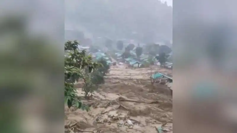 Arunachal Flash Floods Trigger Assam Alert; 3 Missing